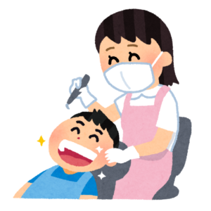 楽しい歯医者さんのイラスト